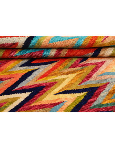 Tappeto Gabbeh Marrakech Pakistan 133x188 Rosso