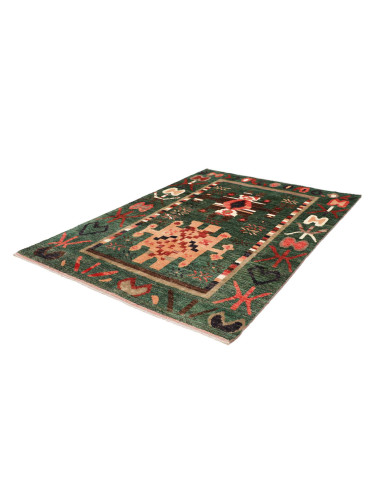 Tappeto Gabbeh Marrakech Pakistan 178x243 Verde