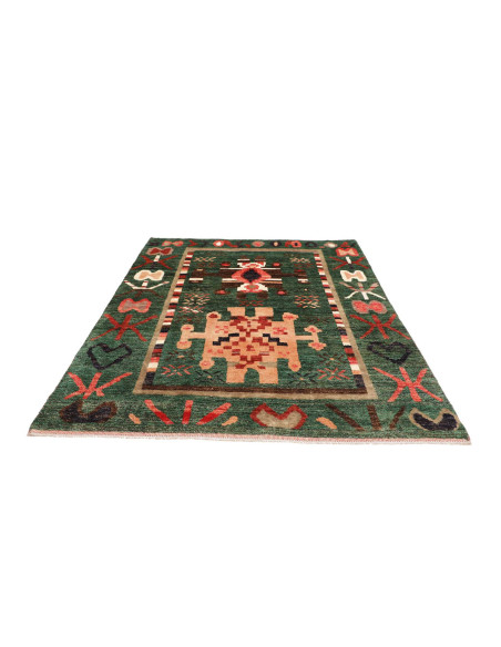 Tappeto Gabbeh Marrakech Pakistan 178x243 Verde