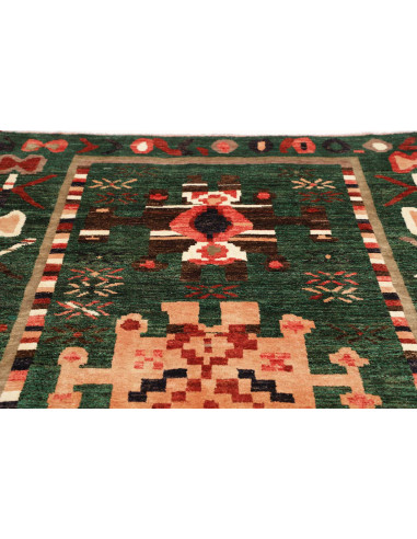 Tappeto Gabbeh Marrakech Pakistan 178x243 Verde