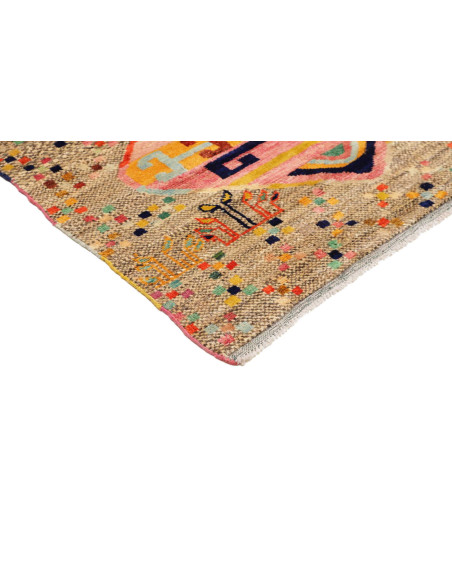 Tappeto Gabbeh Marrakech Pakistan 132x189 Beige