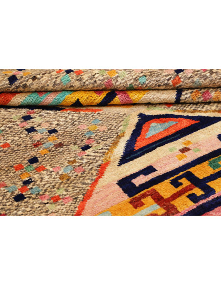 Tappeto Gabbeh Marrakech Pakistan 132x189 Beige