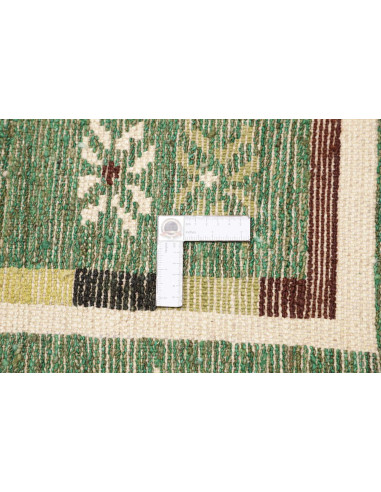 Tappeto Gabbeh Marrakech Pakistan 155x215 Verde