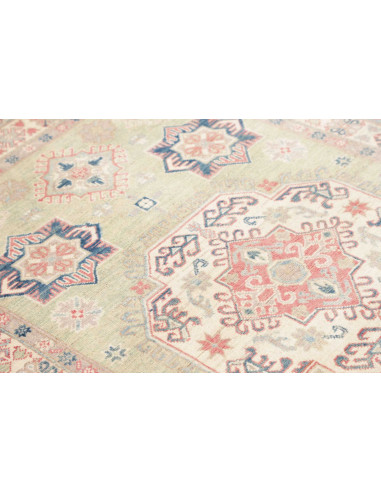 Tappeto Kazak Afghanistan 116x181 Verde Salvia