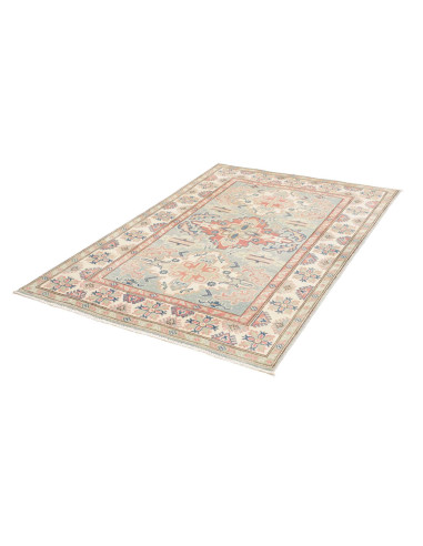 Tappeto Kazak Afghanistan 119x180 Azzurro Paste
