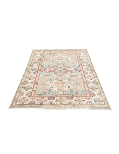 Tappeto Kazak Afghanistan 119x180 Azzurro Paste
