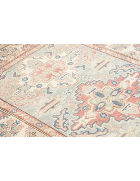 Tappeto Kazak Afghanistan 119x180 Azzurro Paste
