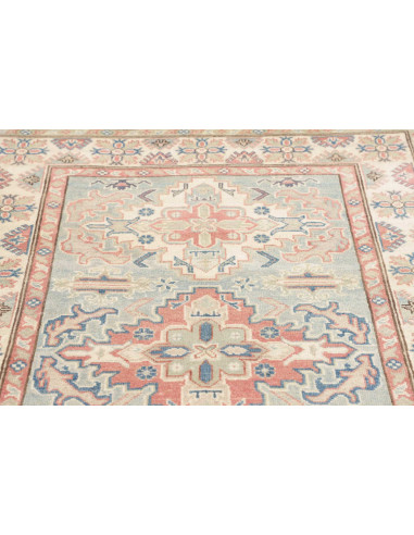 Tappeto Kazak Afghanistan 119x180 Azzurro Paste
