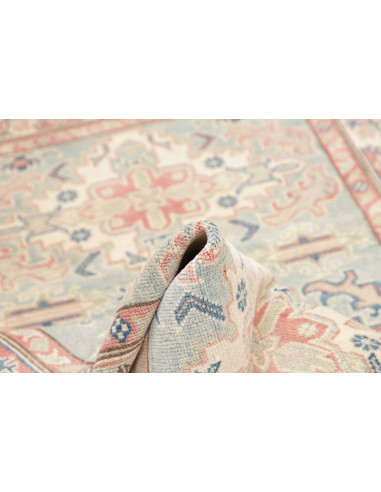 Tappeto Kazak Afghanistan 119x180 Azzurro Paste