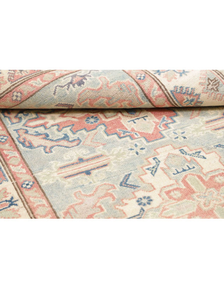Tappeto Kazak Afghanistan 119x180 Azzurro Paste