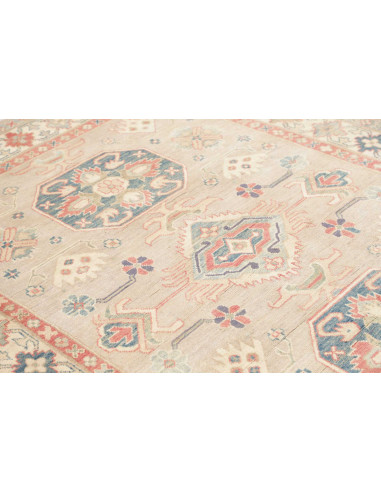 Tappeto Kazak Afghanistan 154x213 Beige Chiaro