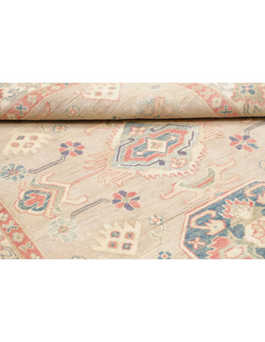 Tappeto Kazak Afghanistan 154x213 Beige Chiaro