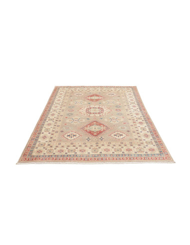Tappeto Kazak Afghanistan 152x201 Beige Grigio