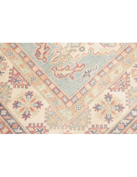 Tappeto Kazak Afghanistan 152x204 Blu Chiaro Te