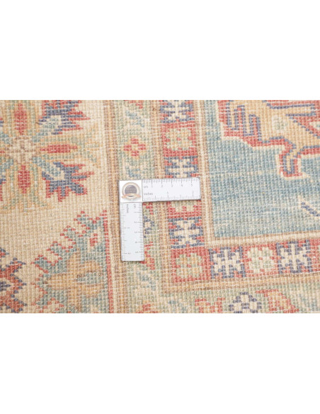 Tappeto Kazak Afghanistan 152x204 Blu Chiaro Te