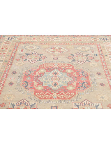 Tappeto Kazak Afghanistan 175x237 Greige Terrac