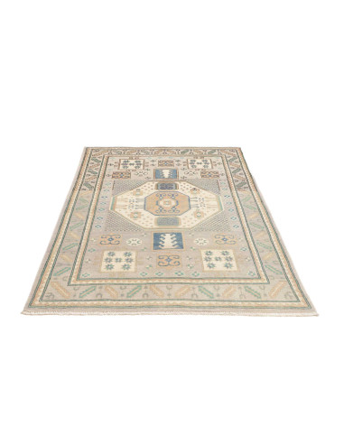 Tappeto Kazak Afghanistan 119x180 Grigio Azzurr