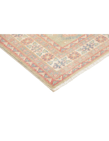 Tappeto Kazak Afghanistan 155x196 Verde Salvia