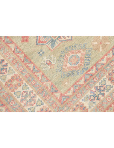 Tappeto Kazak Afghanistan 155x196 Verde Salvia