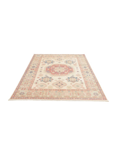 Tappeto Kazak Afghanistan 154x203 Beige Crema R