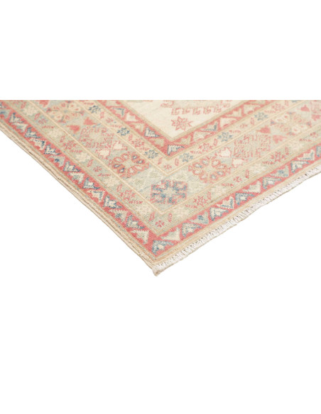 Tappeto Kazak Afghanistan 154x203 Beige Crema R