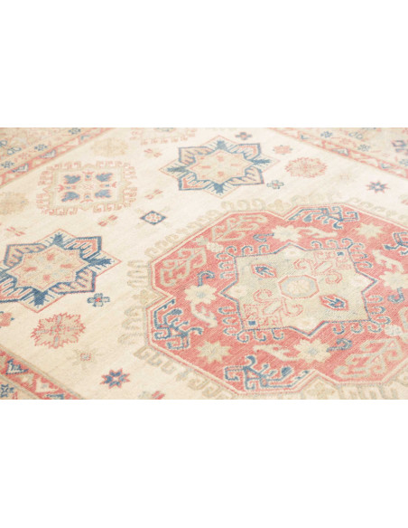 Tappeto Kazak Afghanistan 154x203 Beige Crema R