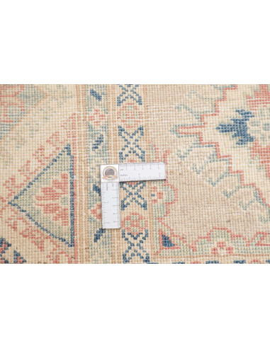 Tappeto Kazak Afghanistan 154x204 Beige Blu Ros