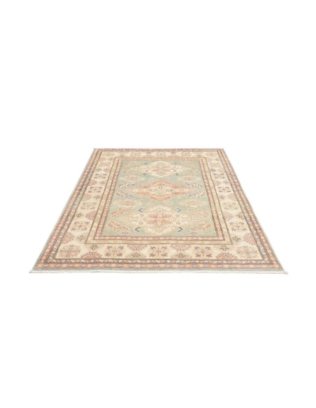 Tappeto Kazak Afghanistan 149x195 Verde Acqua C