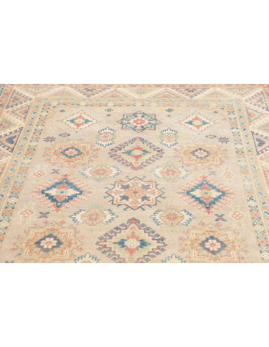 Tappeto Kazak Afghanistan 152x203 Crema Beige B