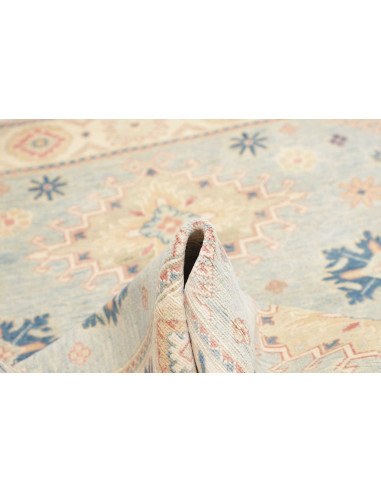 Rug Kazak Afghanistan 151x185 Pastel Blue Cream