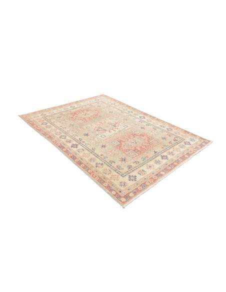 Rug Kazak Afghanistan 155x209 Ivory Beige Antiq
