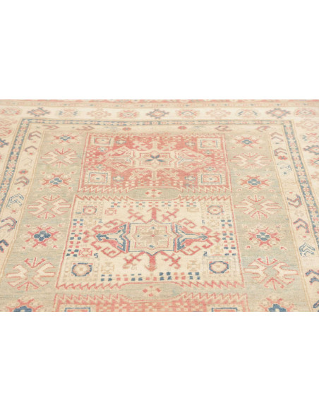Rug Kazak Afghanistan 155x209 Ivory Beige Antiq