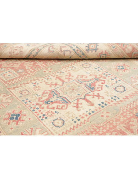 Rug Kazak Afghanistan 155x209 Ivory Beige Antiq