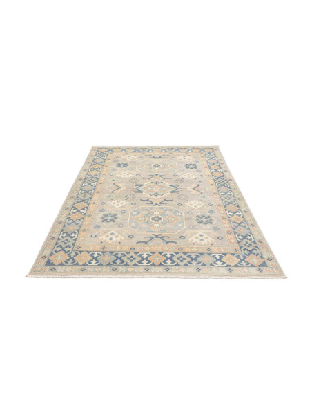 Tappeto Kazak Afghanistan 149x204 Grigio Tenue
