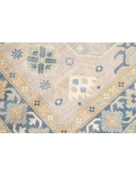 Tappeto Kazak Afghanistan 149x204 Grigio Tenue