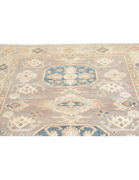Rug Kazak Afghanistan 150x204 Stone Grey Blue C
