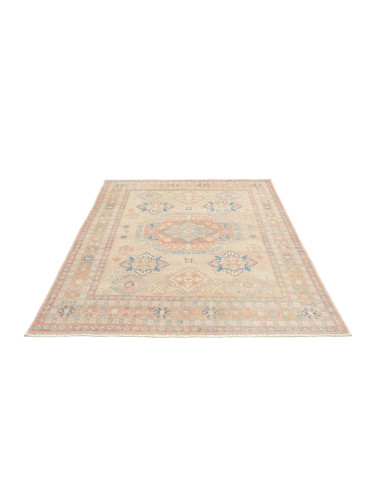 Tappeto Kazak Afghanistan 152x197 Beige Sabbia