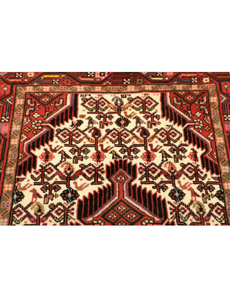 77x125 Cm Qashqai. Iran. Lana ordito: Lana. Densità Non
