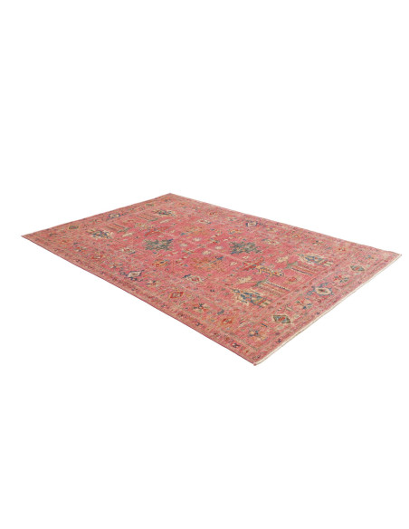 Tappeto Kazak Fine Pakistan 164x241 Rosa Antico