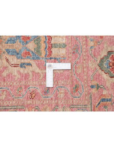 Tappeto Kazak Fine Pakistan 164x241 Rosa Antico