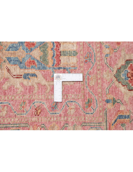 Tappeto Kazak Fine Pakistan 164x241 Rosa Antico