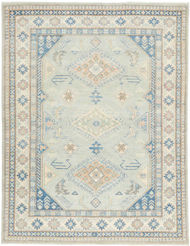 Rug Kazak Afghanistan 152x197 Pale Blue Light B