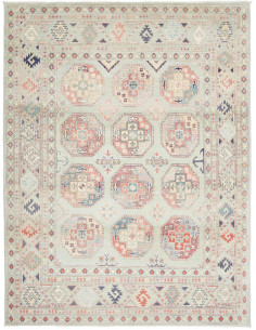 Tappeto Kazak Afghanistan 155x204 Verde Salvia