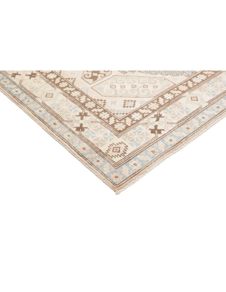 Tappeto Kazak Afghanistan 155x209 Avorio Crema