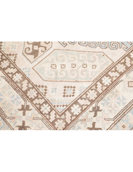 Tappeto Kazak Afghanistan 155x209 Avorio Crema