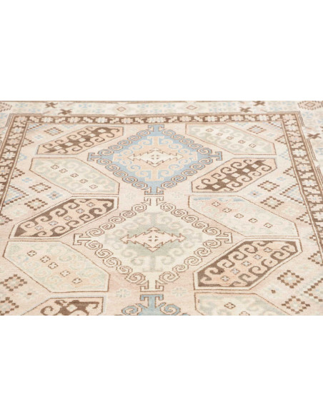 Tappeto Kazak Afghanistan 155x209 Avorio Crema
