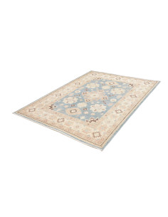 Tappeto Kazak Afghanistan 158x205 Azzurro Avori 2