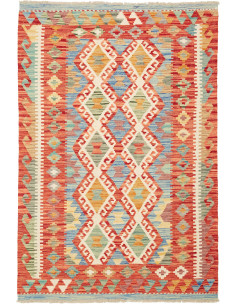 Kilim 107x155 Cm Kilim Afghanistan, Hand-carded Wool warp: