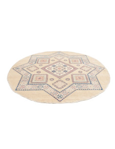 Tappeto Kazak Afghanistan 201x198 Crema Avorio 2