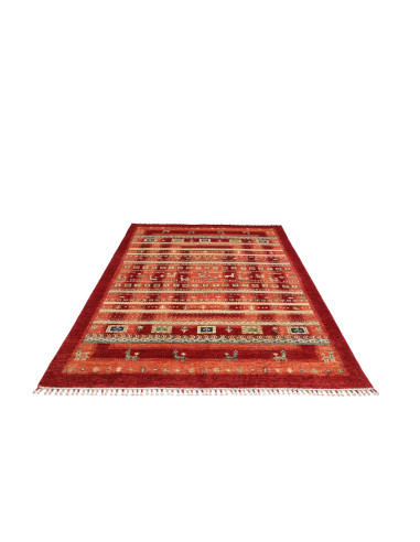 Tappeto Siva Pakistan 170x251 Rosso Terracotta